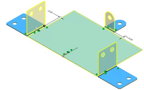 how to bend sheet metal into a box solidworks|solidworks sketched bend.